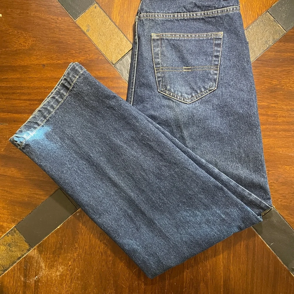 Vintage U.S. ASSN Men Relax, Fit Straight Loose Fit Jeans. Size 34W 32L $175.